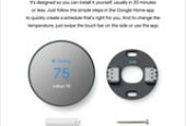 Google Nest Thermostat – Smart Wi-Fi Thermostat