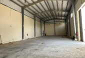 500 SQM Storage Facility – Industrial Area