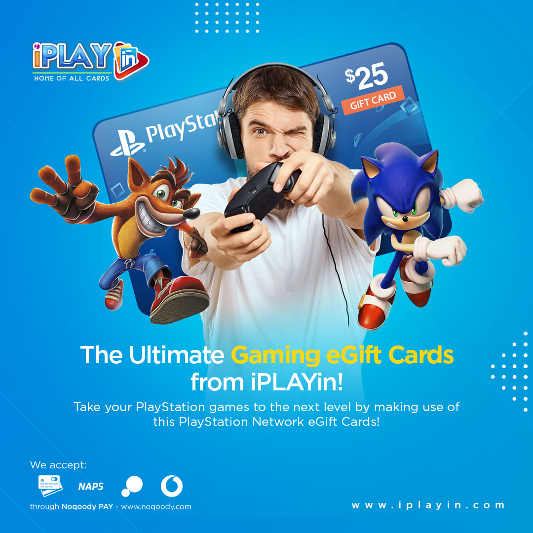 eGIFT CARDS FROM iPLAYin