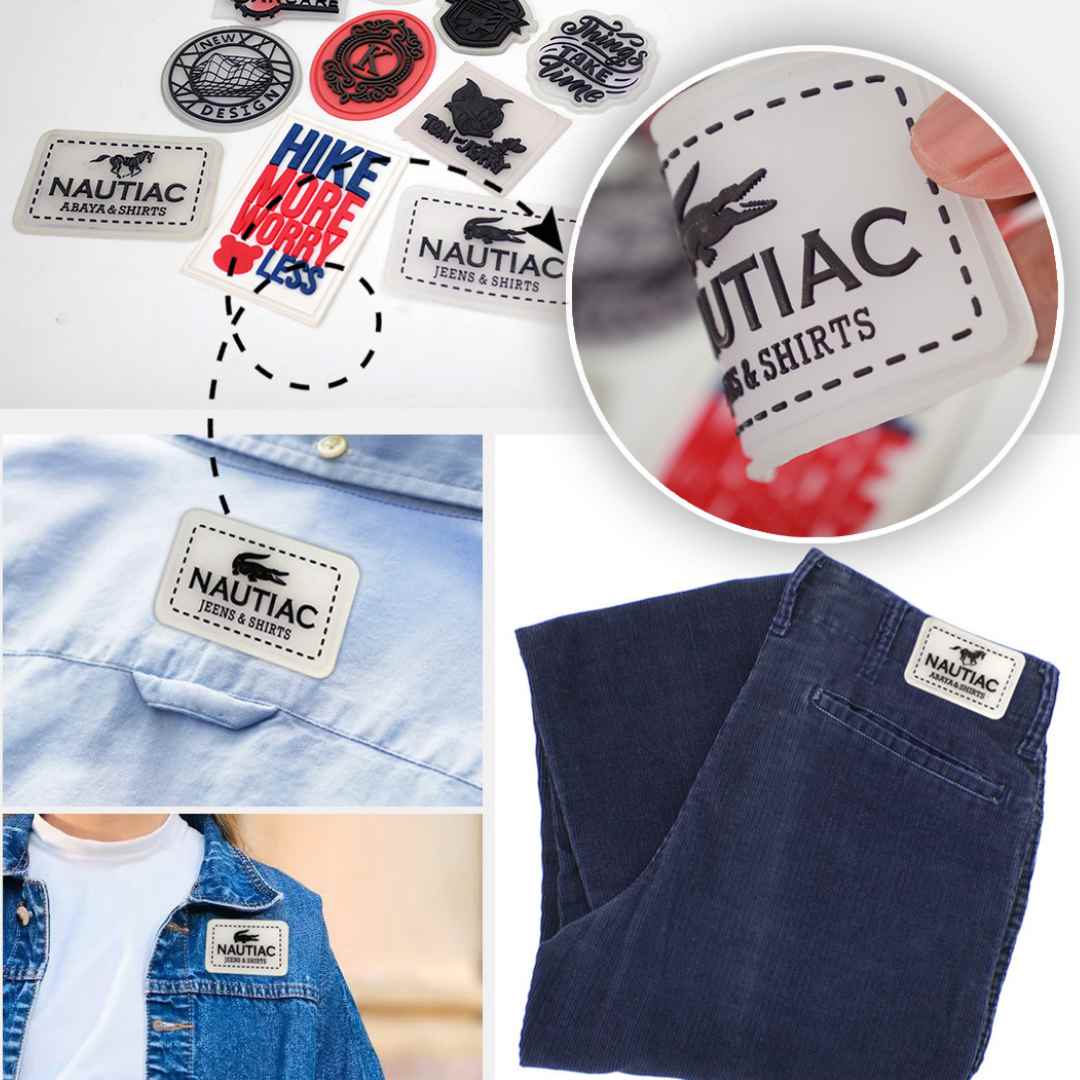 Rubber Labels for Abayas and Garments