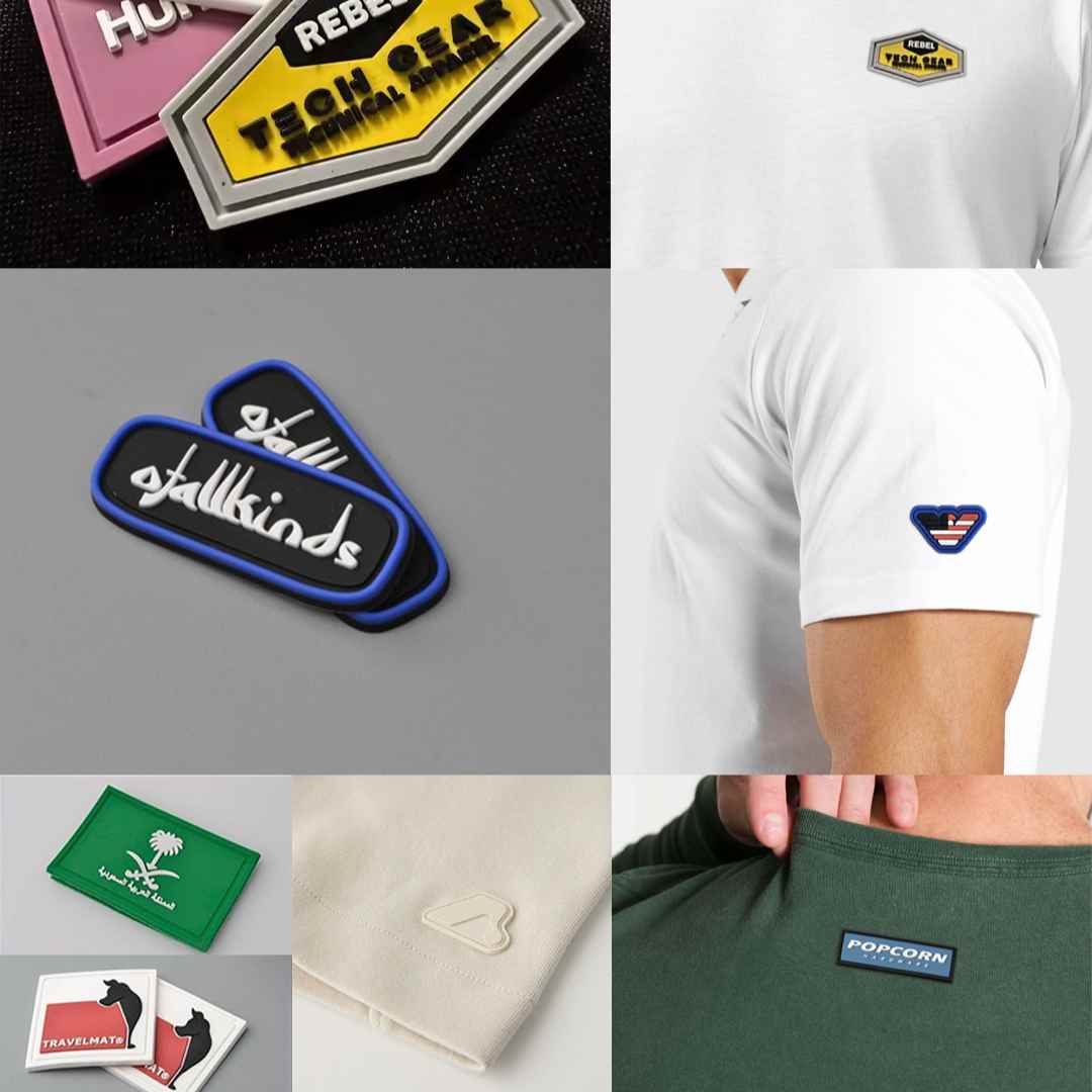 Rubber Labels for Abayas and Garments