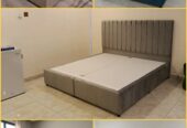 Queen size Devan box bed and spring mattress