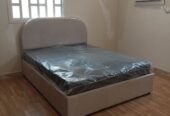 Queen size Devan box bed and spring mattress