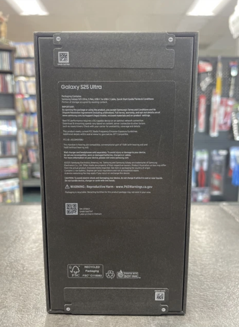 SAMSUNG GALAXY S25 ULTRA 5G 512GB  UNLOCKED