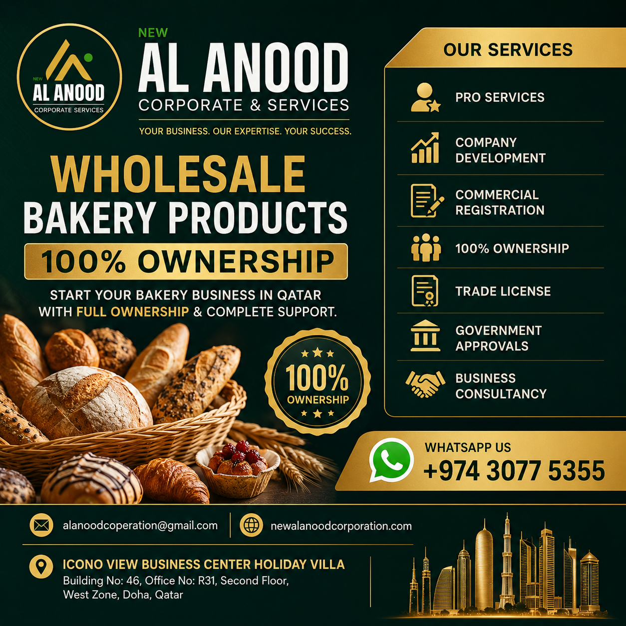 Wanna create your own company in Qatar…