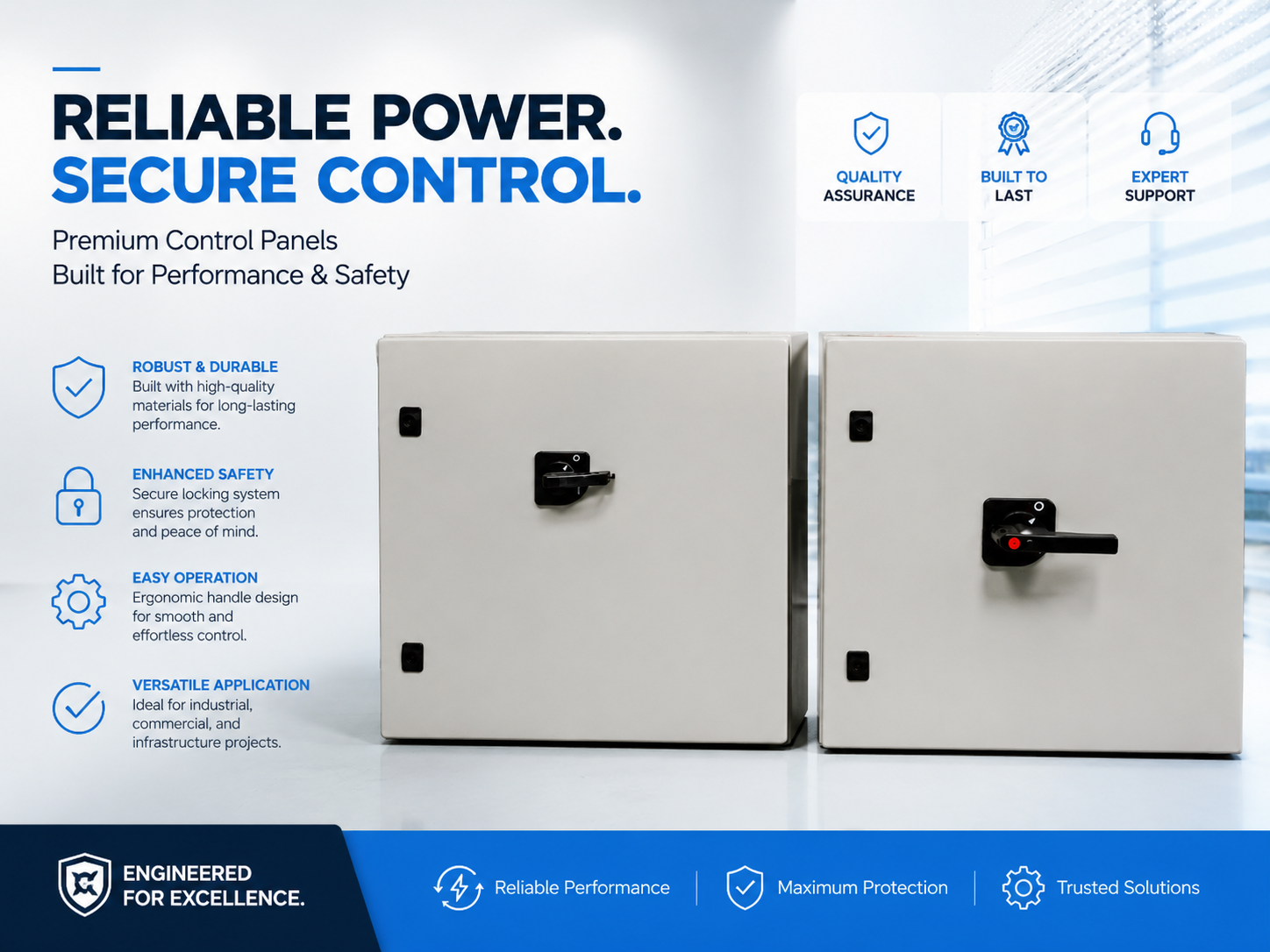 Electrical Control Panels and Power Distribution
