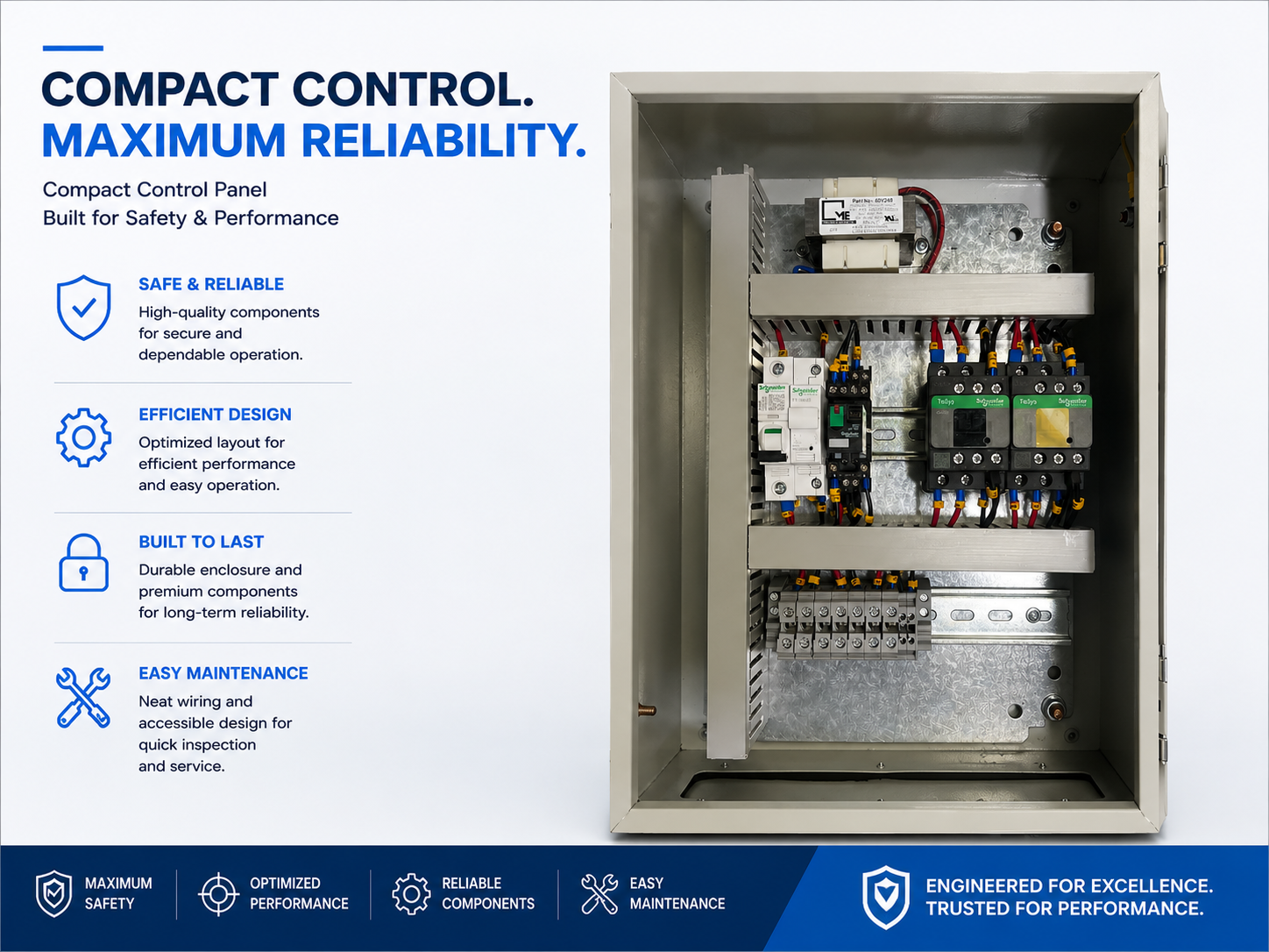 Electrical Control Panels and Power Distribution
