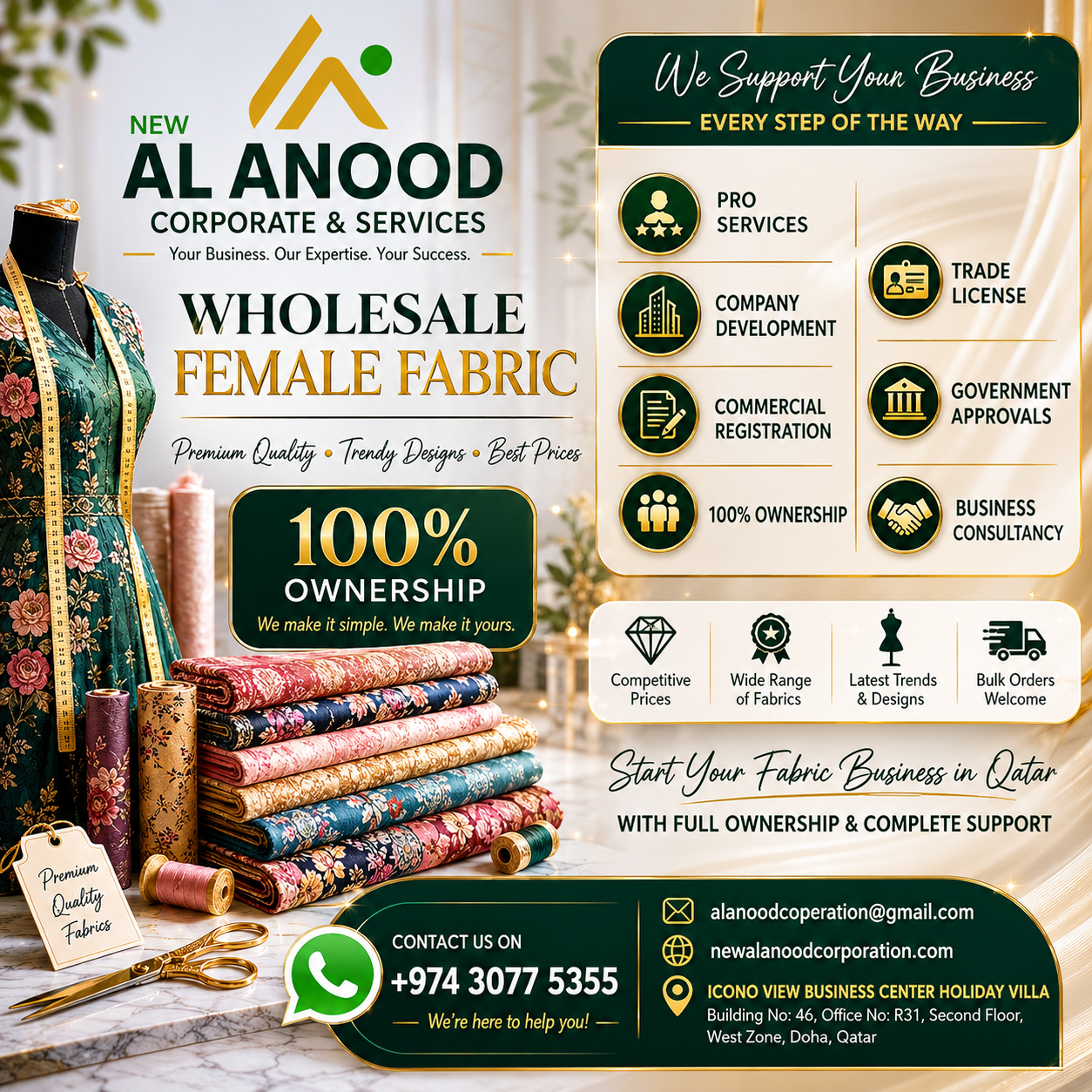 Wanna create your own company in Qatar…