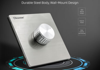 secuview-30w-volume-controller-durable-steel-body-wall-mount-design-facebook