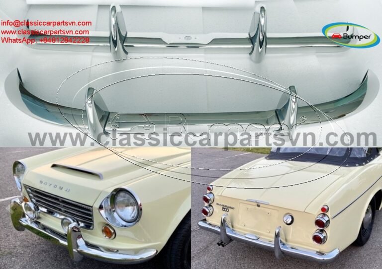 Datsun Roadster Fairlady Bumpers With Overriders