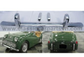Triumph TR3A (1957–1962) bumpers.