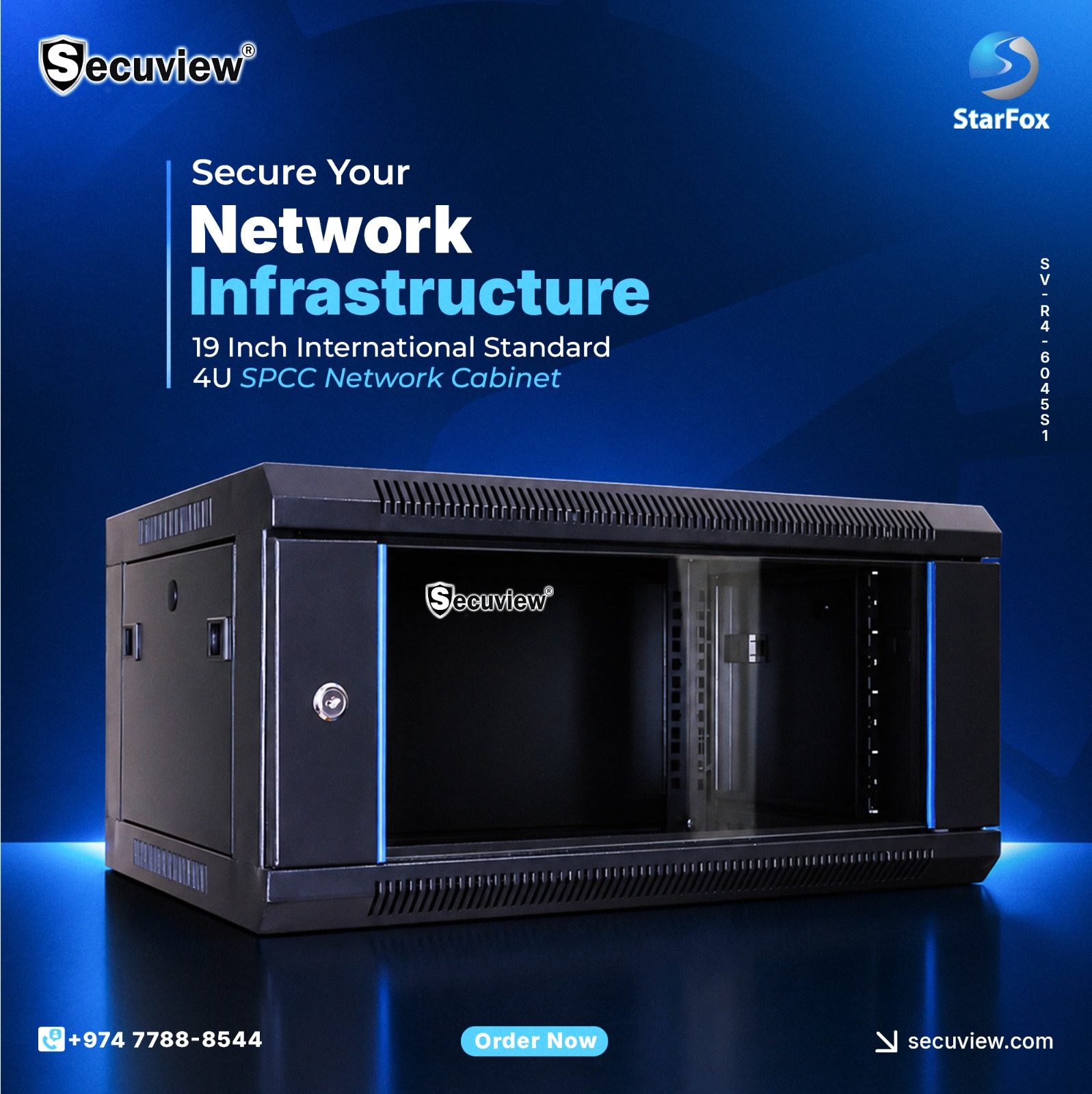 Secuview 19 Inch International Standard 4U