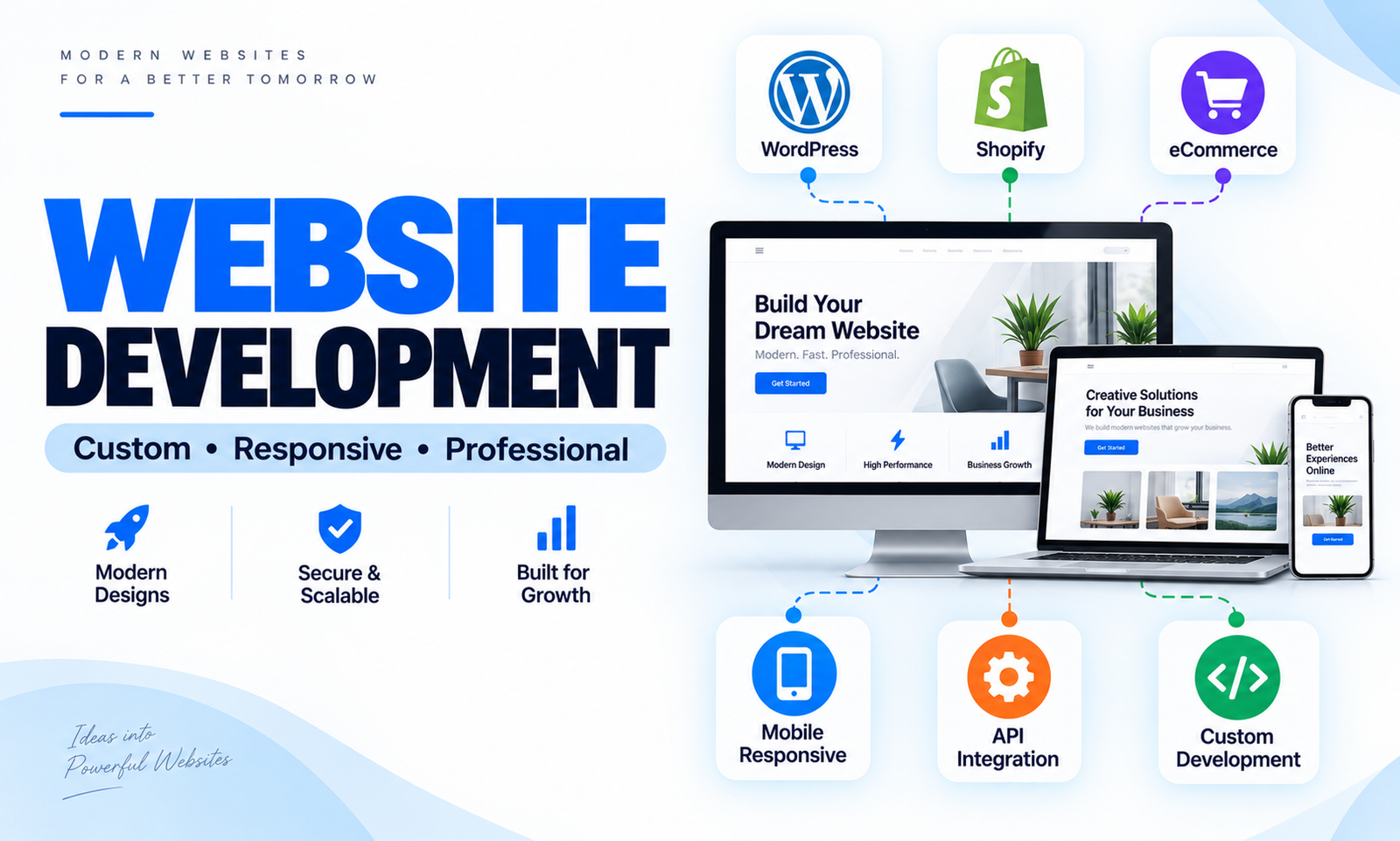 Professional Website Development & Design