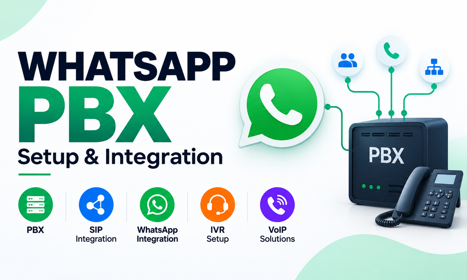 WhatsApp PBX Setup & Business Communication